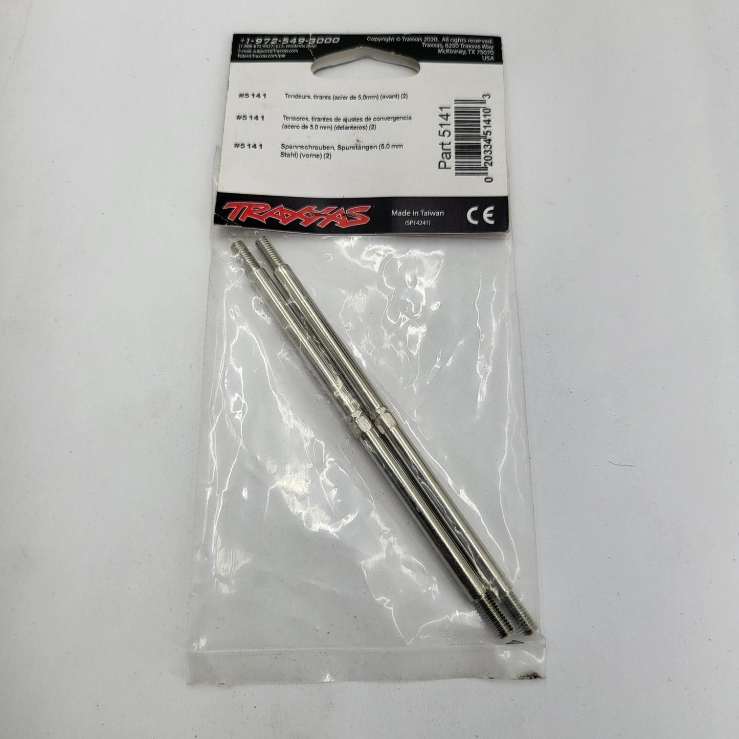 Traxxas T-Maxx steel turnbuckles/ toe links #5141
