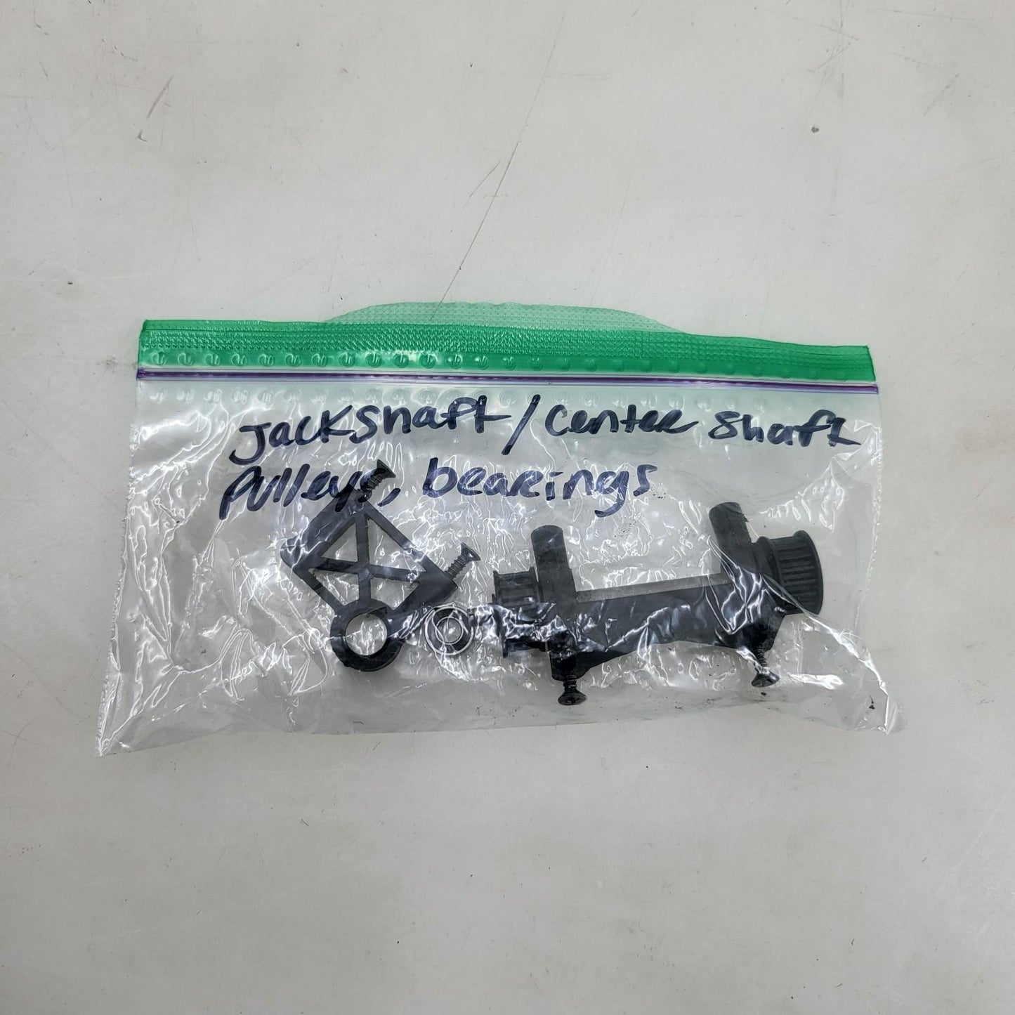 HPI RS4 Nitro Jackshaft, center shaft, pulleys, bearing