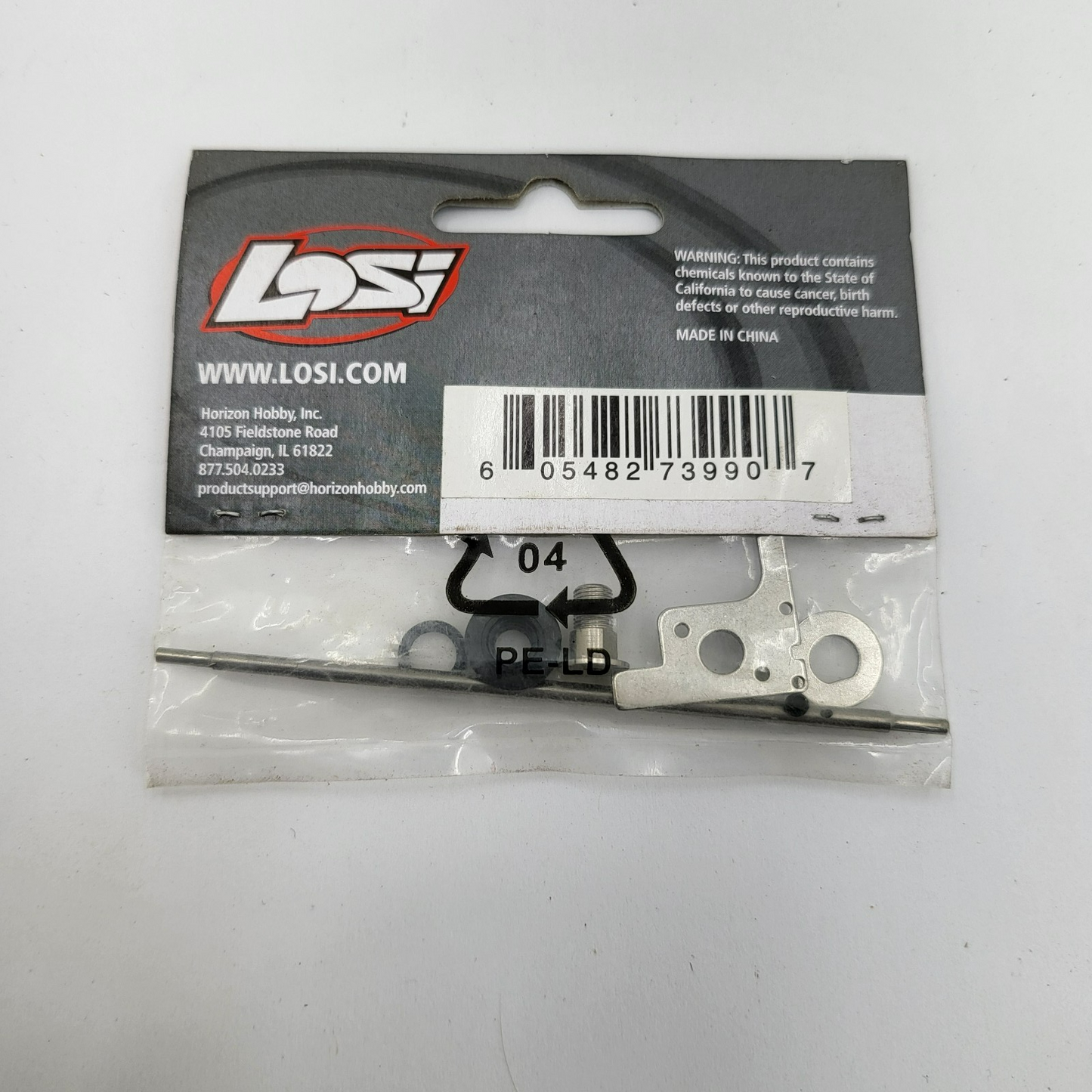 Losi main drive shaft and spring for Micro SCT, Rally #LOSB1748