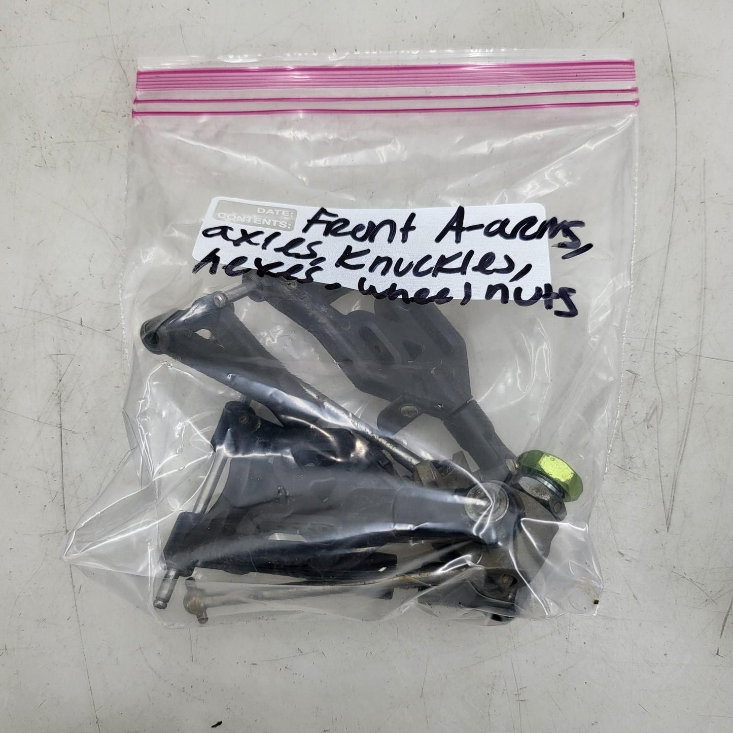 Hobao / OFNA Rear A-arms, knuckles, hexes, wheel nuts, cvds, hinge pins, unknown