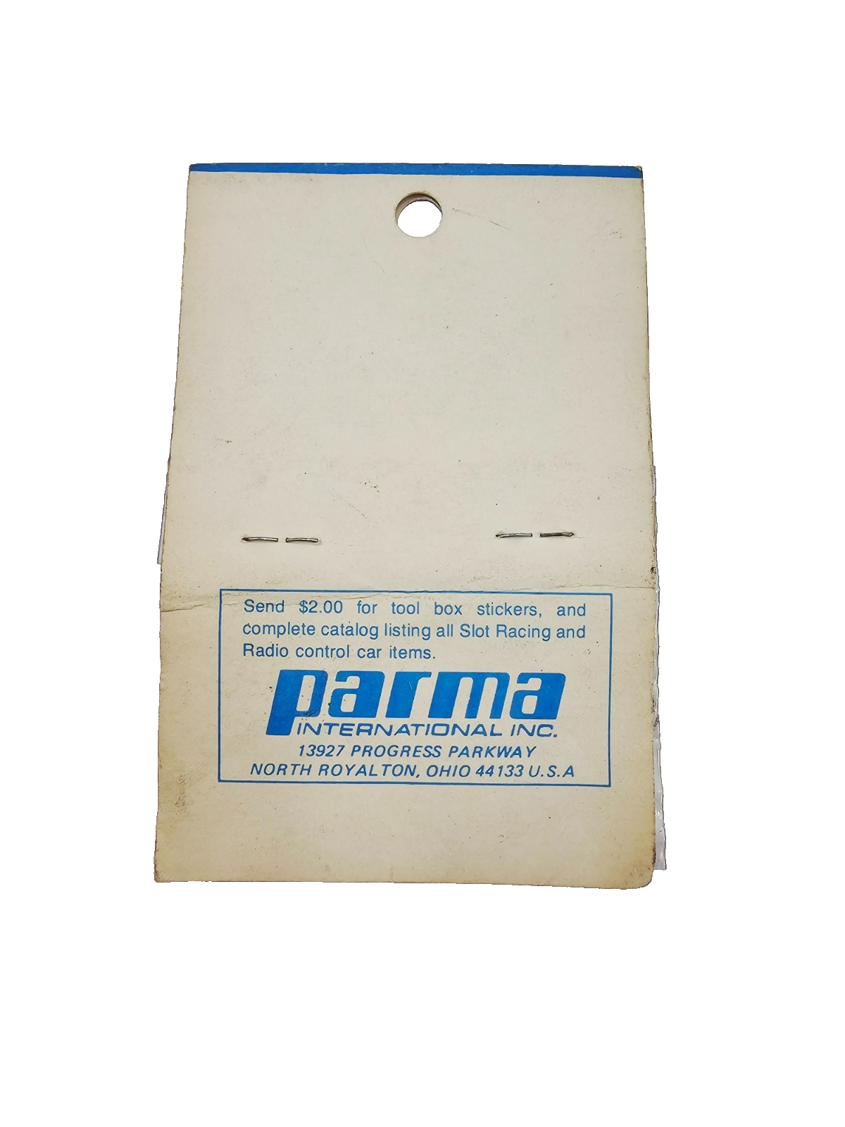 Parma RC brushed motor capacitor 10 volt #4040 Vintage NOS