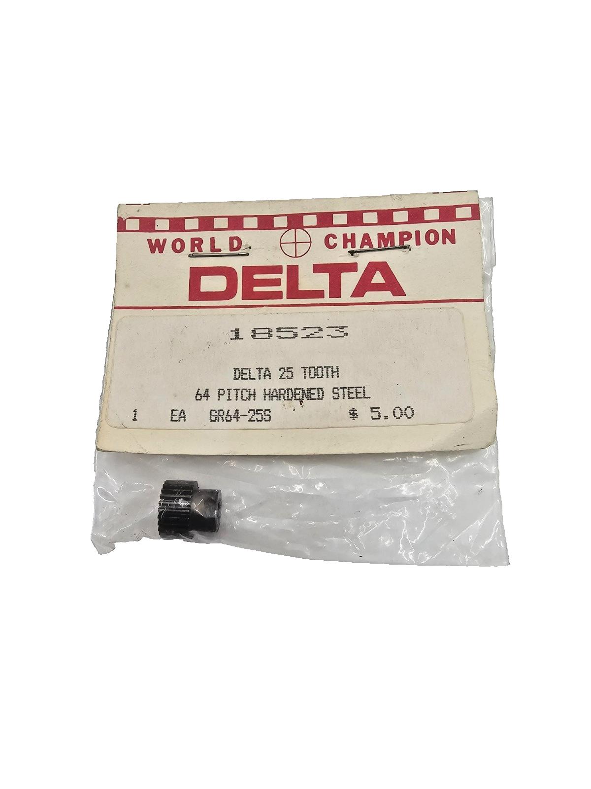 World Champion Delta 25 tooth 64 pitch hardened steel gear #18523