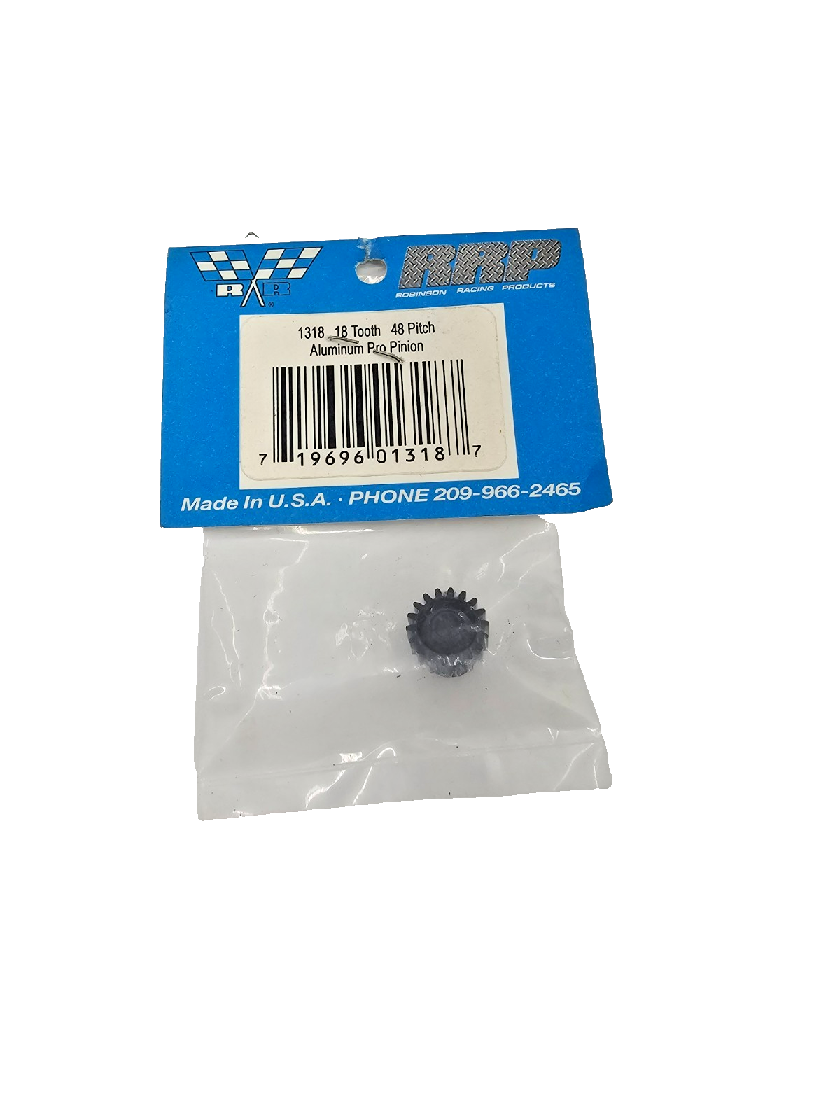 Robinson Racing 18 tooth 48 pitch aluminum pro pinion #1318