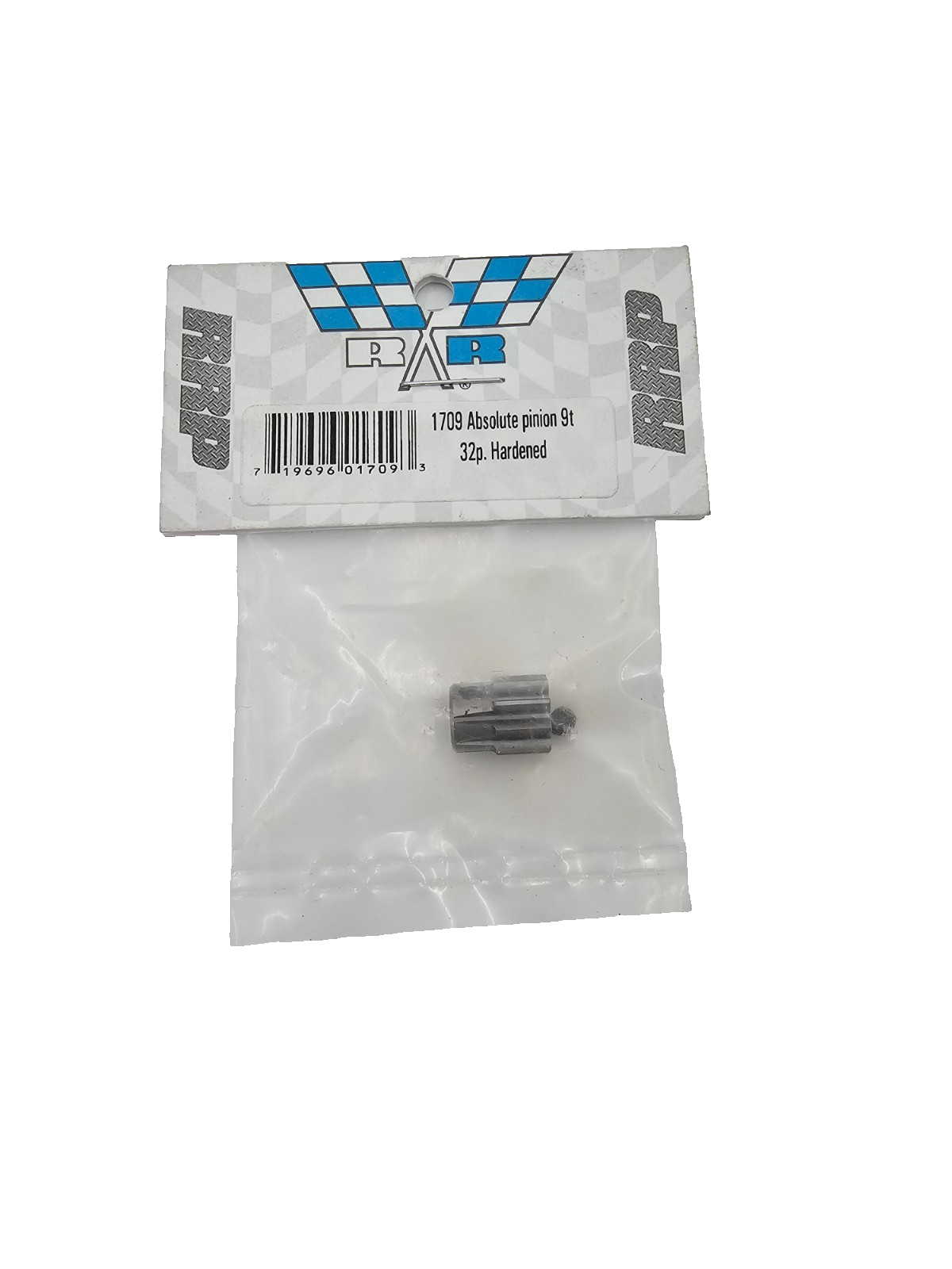 Robinson Racing 9 tooth 32 pitch hardened absolute pinion #1709
