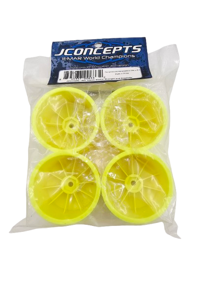 Jconcepts Mono TLR 22 3.0/22-4 4WD 2.2" yellow wheels #3326Y