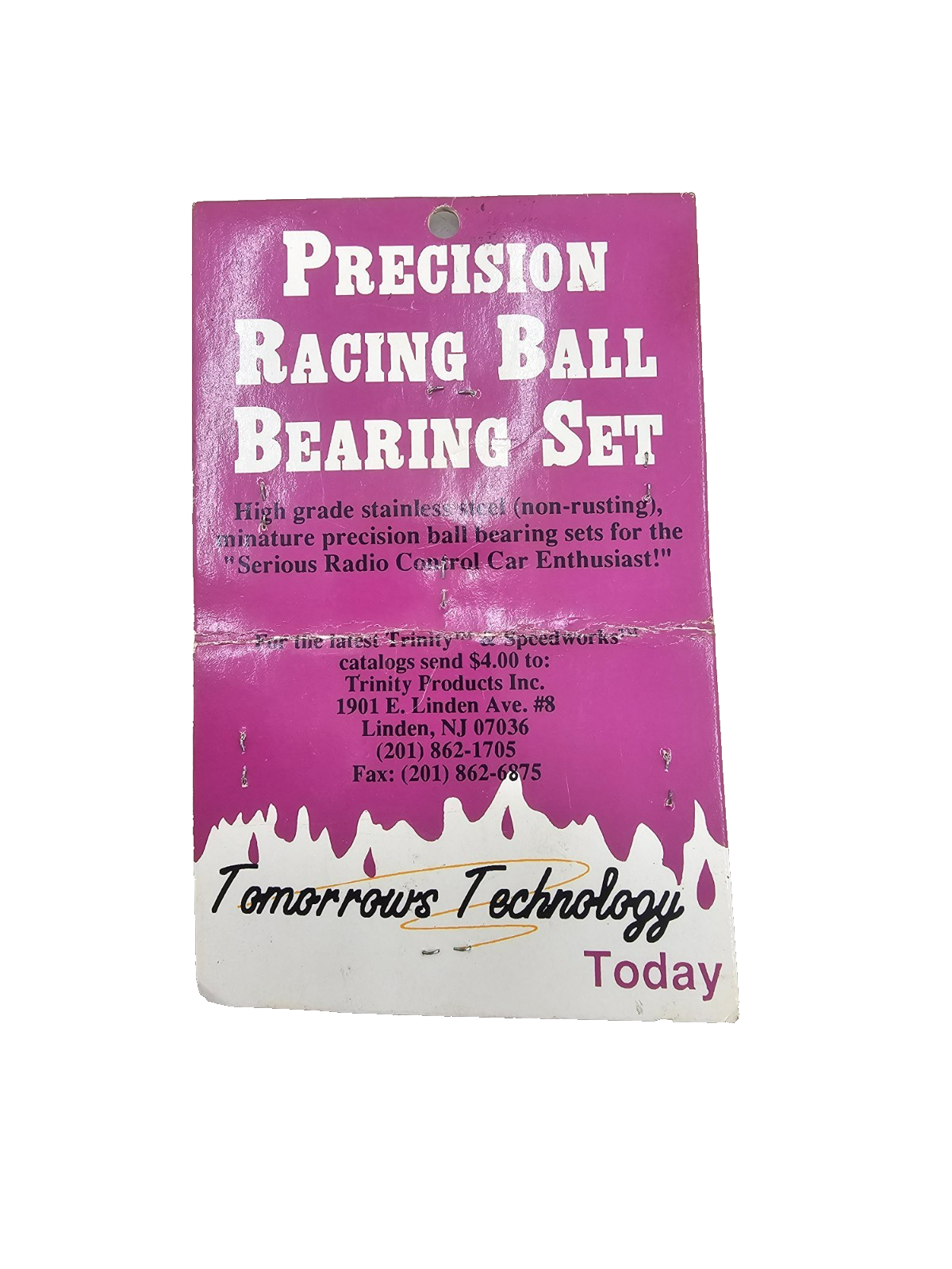 Vintage Trinity stainless steel precision ball bearing set #7889