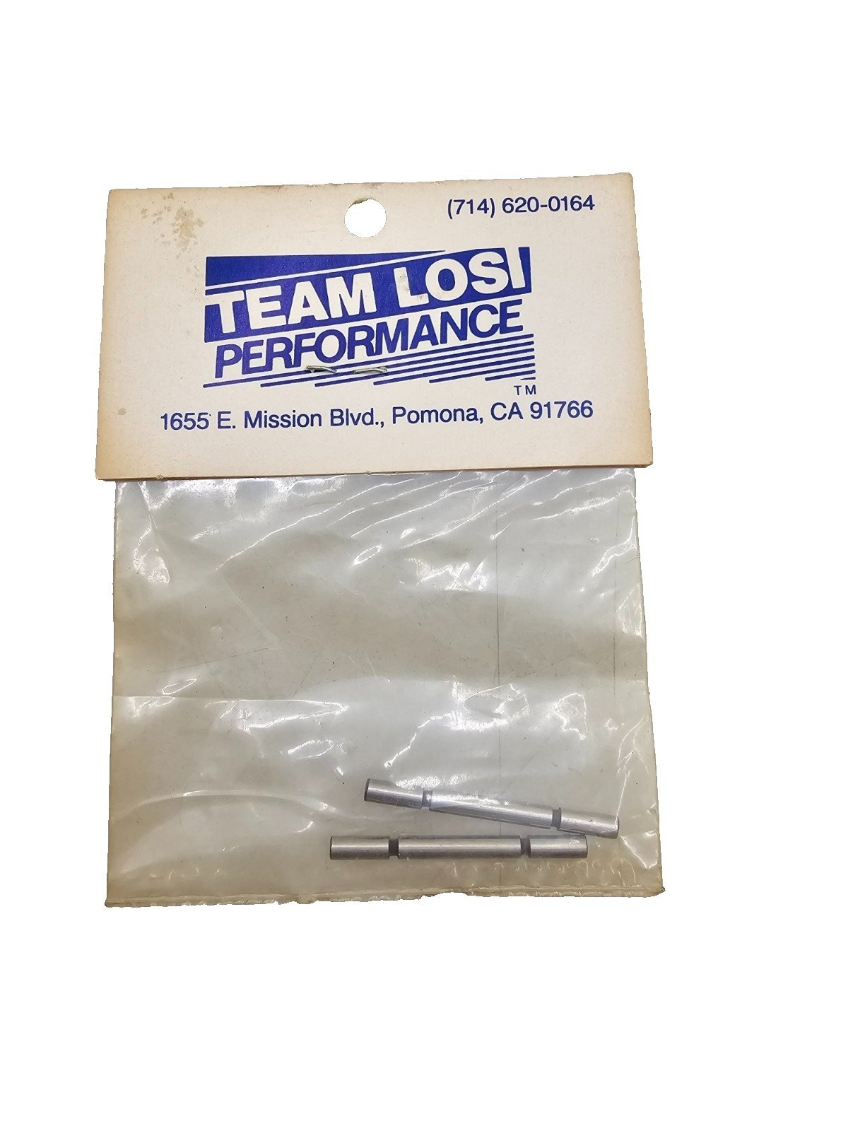 Team Losi outer pins for H-arm hub, NOS #A-2023