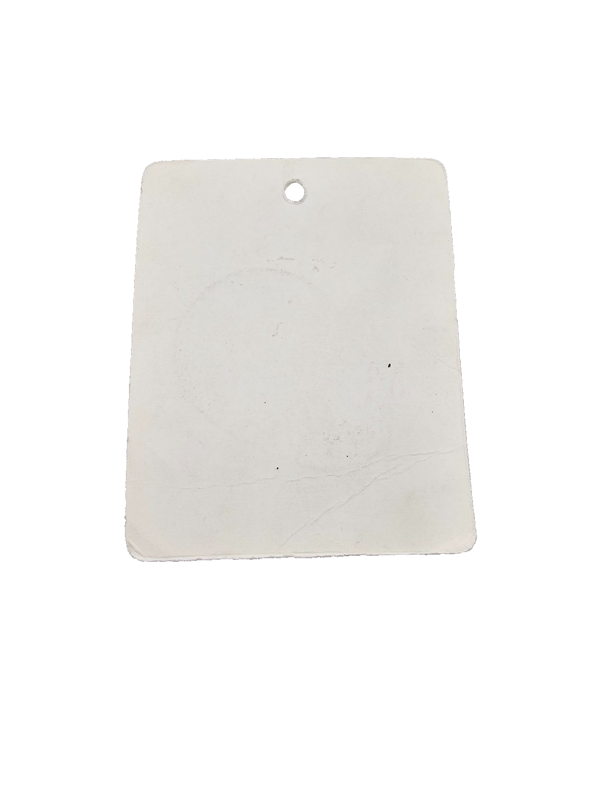 Trinity Blue aluminum B4 Motor plate, vintage NOS #TRI33006