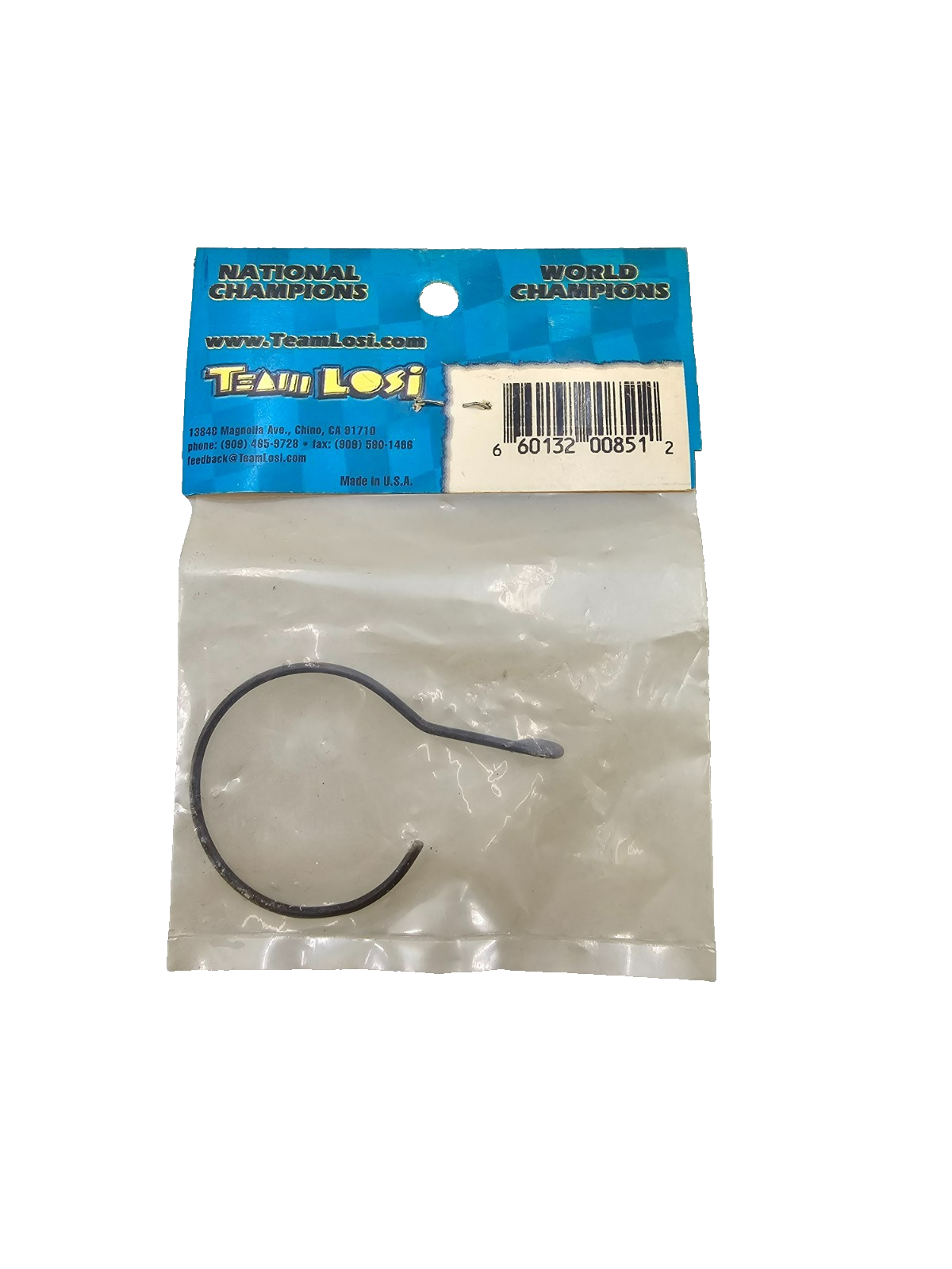 Team Losi NXT Exhaust pipe mount bracket NOS #A-9330
