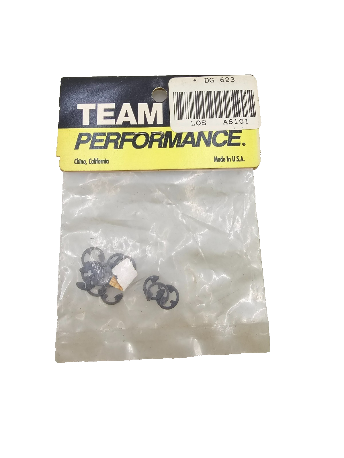 Team Losi pack of E-Clips .1875 Large, NOS #A-6101