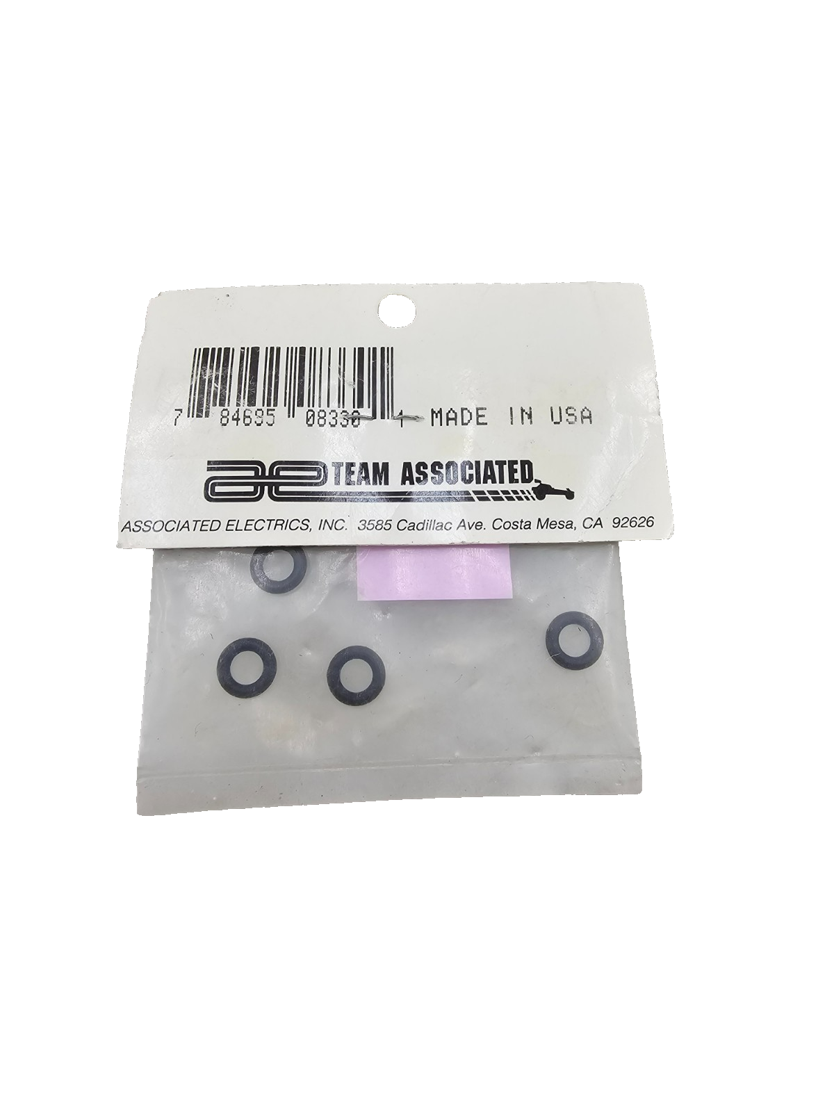 Team Associated RC10, RC12 S.S. Dampener O rings x4 #8330