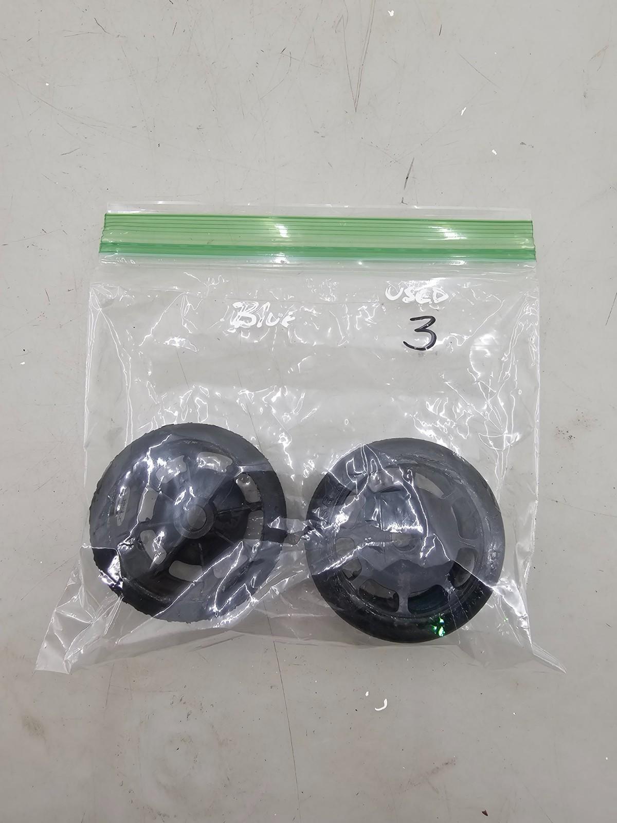 BSR (Blue) Featherweight black wheels for 1/10 pan car
