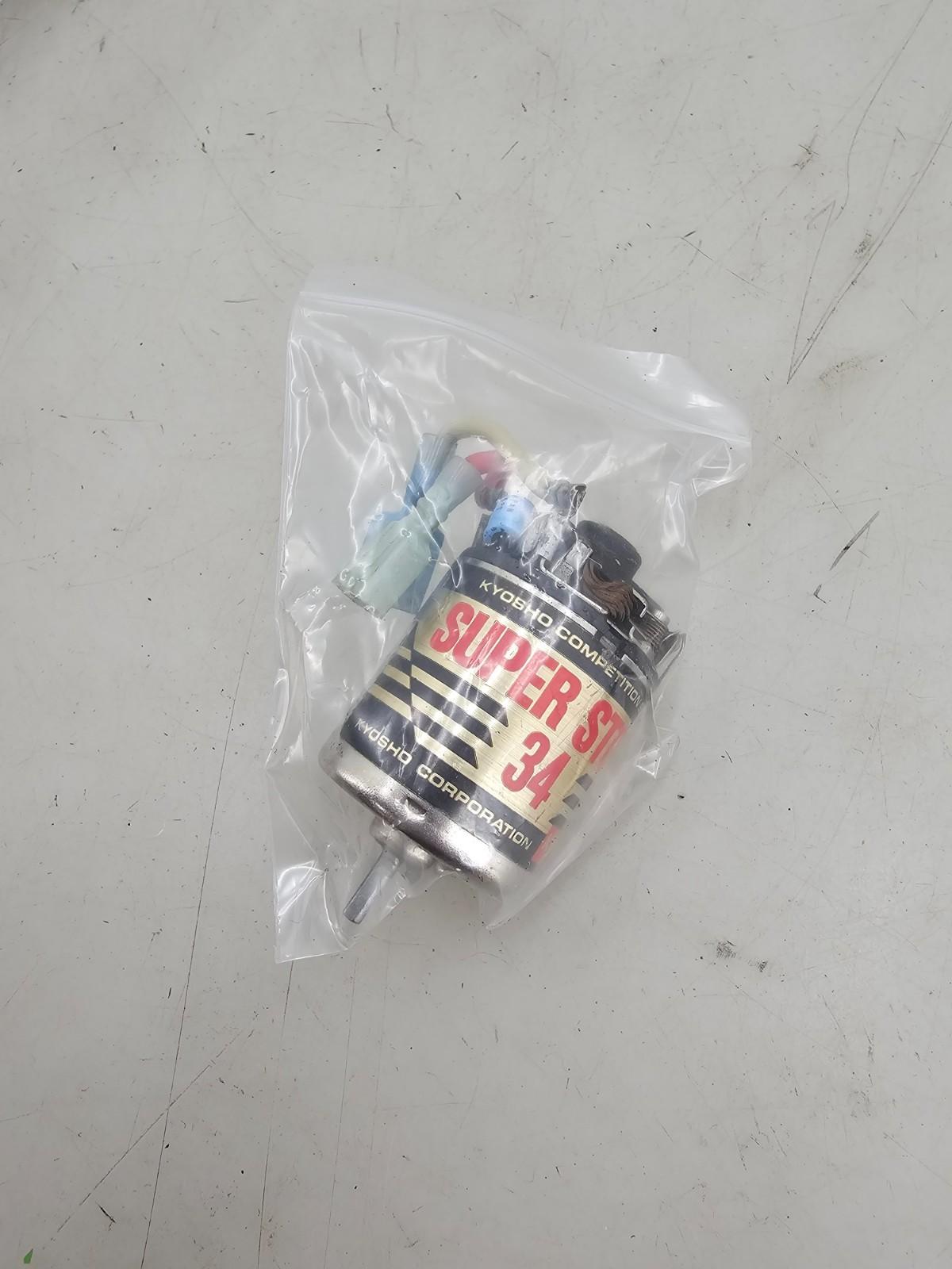 Vintage Kyosho super stock 34 brushed motor, tested and working