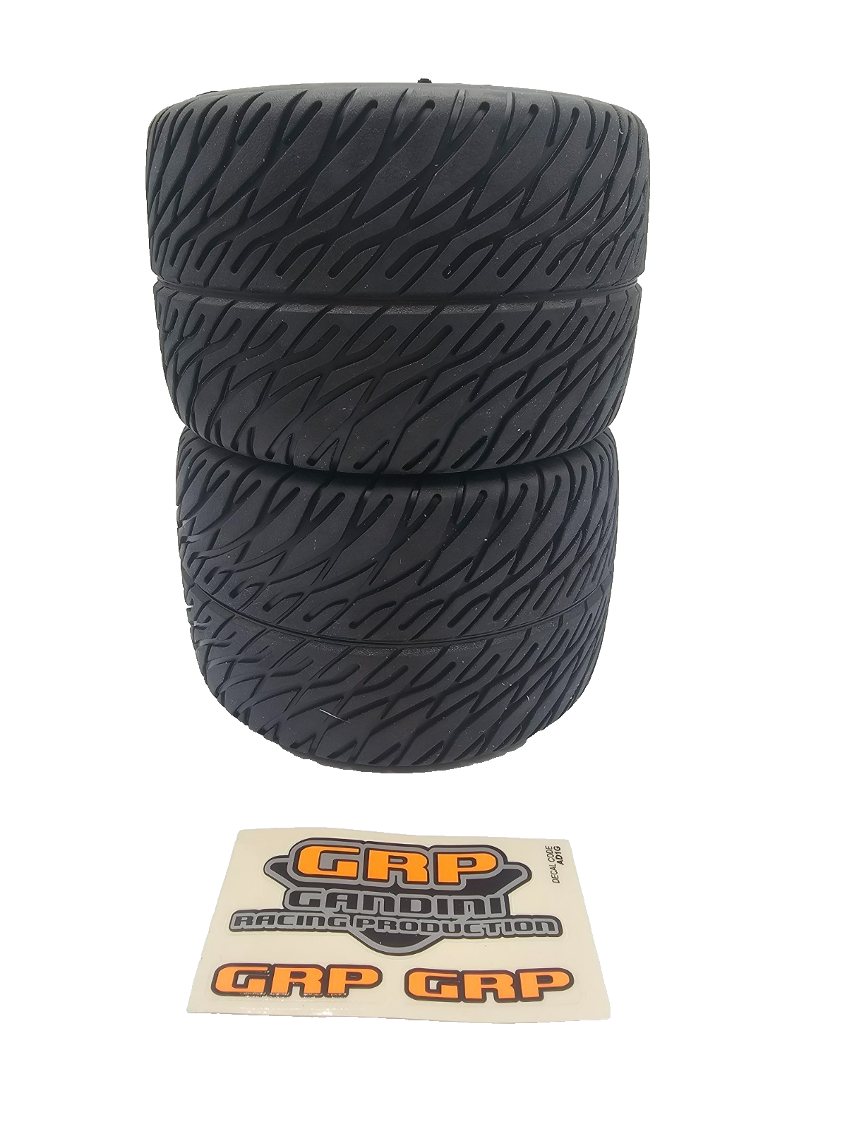 GRP Monster truck series street tires pack of two, NOS #GGY01G