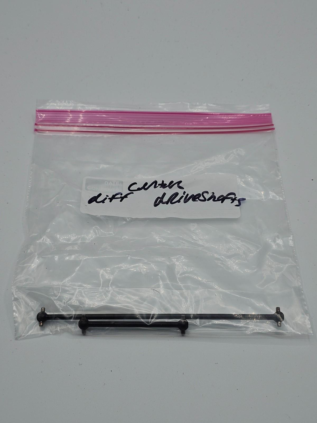 Axial Exo Terra Center differential driveshafts center shafts