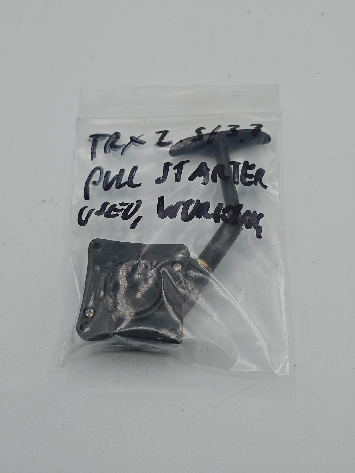Traxxas TRX 2.5 and 3.3 nitro engine pull starter, tested and working