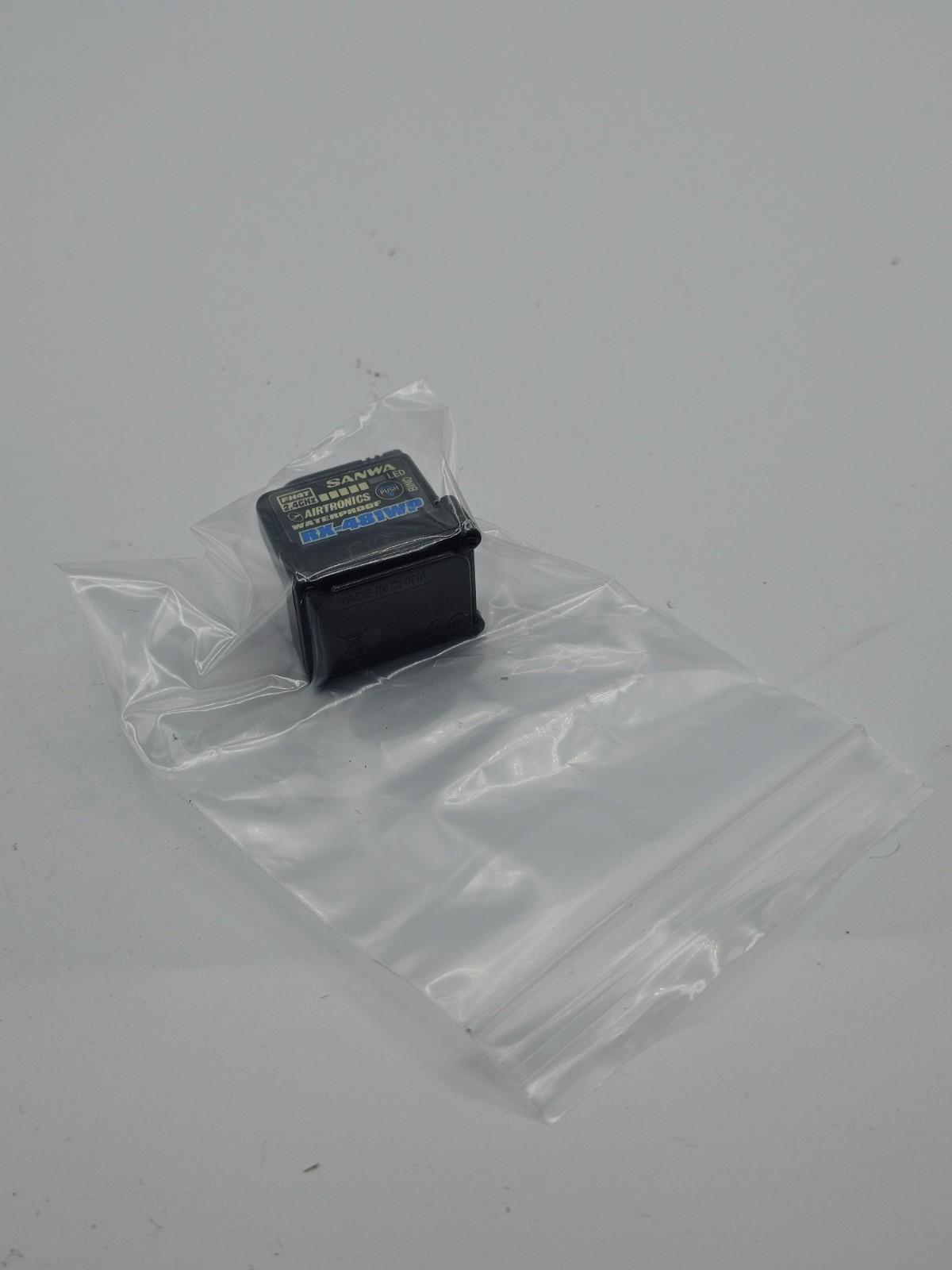 Sanwa Airtronics RX-481WP Waterproof 2.4GHz receiver ,4chnl tested and working