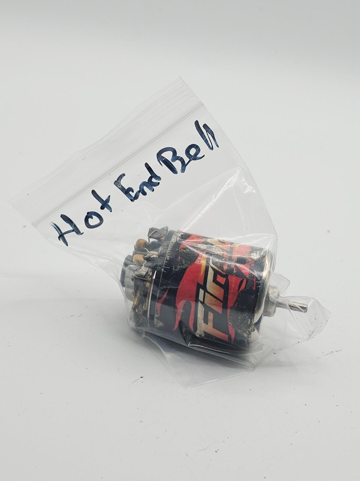 Vintage Venom Fireball 15d 15T Brushed Motor Tested Working Hot End Bell