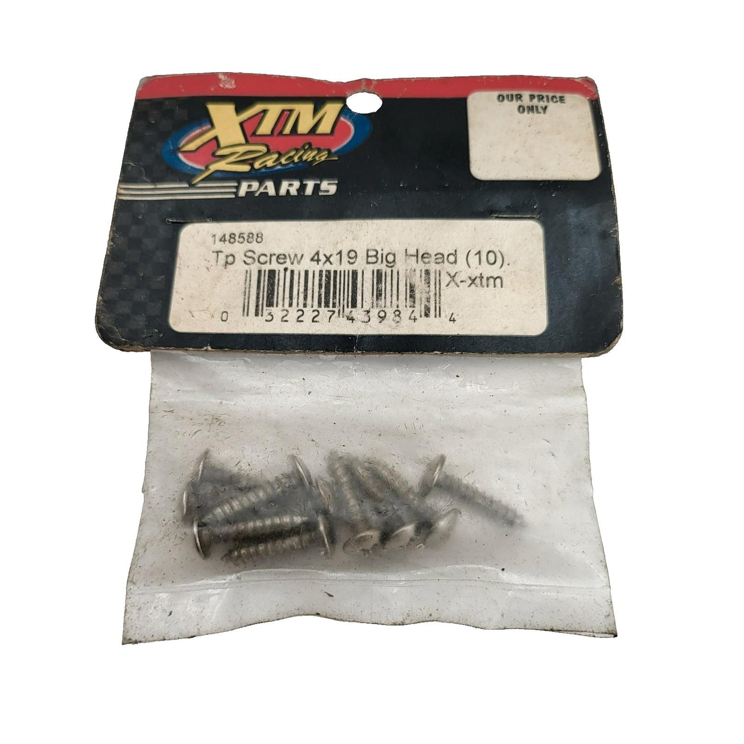 XTM Racing Tp screw 4x9 big head #148588