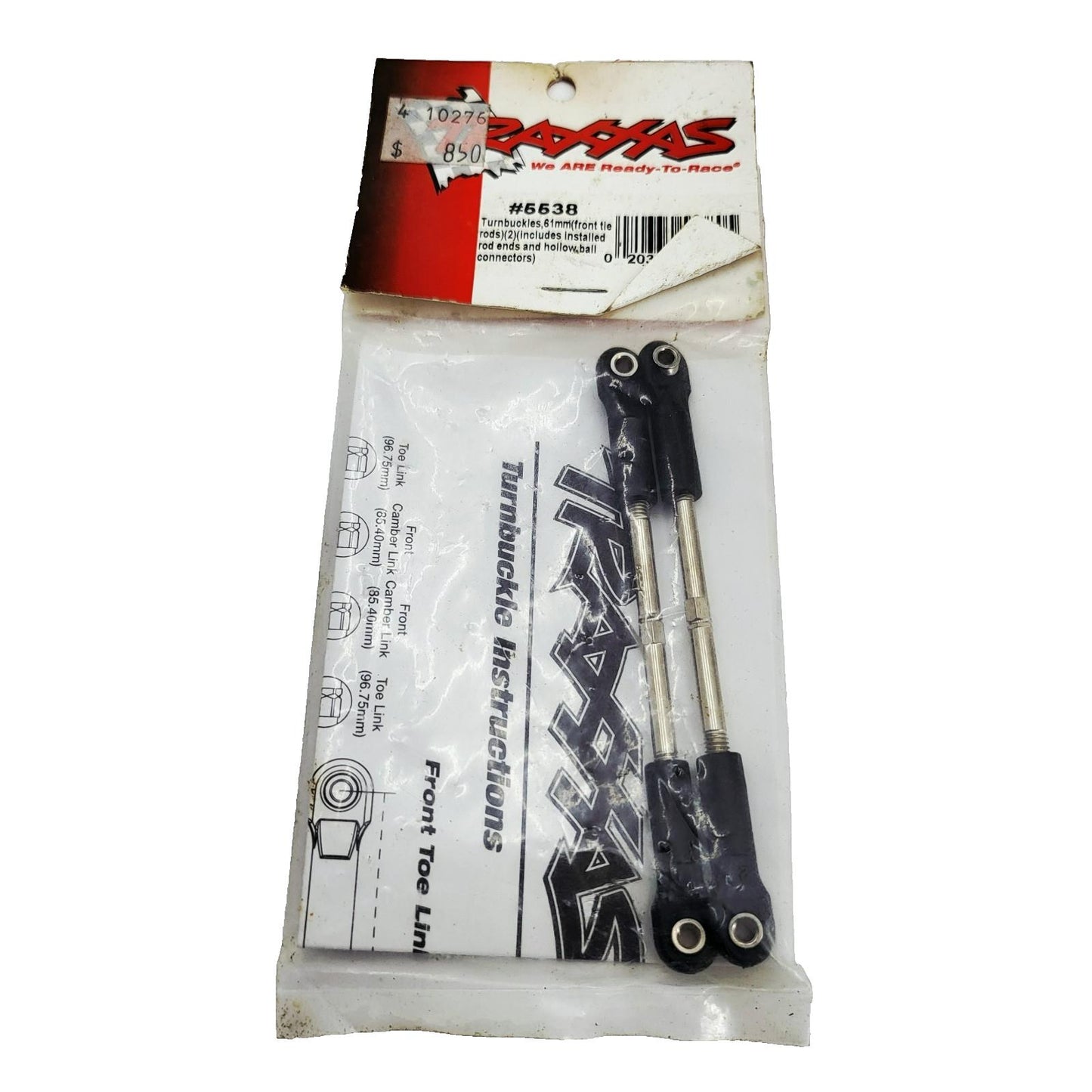 Traxxas Jato Front toe link turnbuckles 61mm #5538