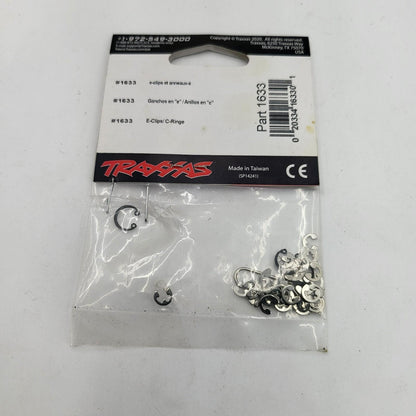 Traxxas E-clip, C-clip, snap R rings #1633