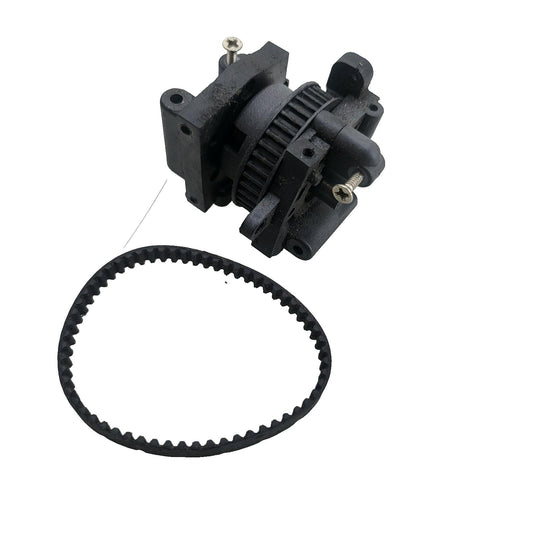 HPI RS4 Nitro rear diff bulkhead, bearings, adjuster, belt