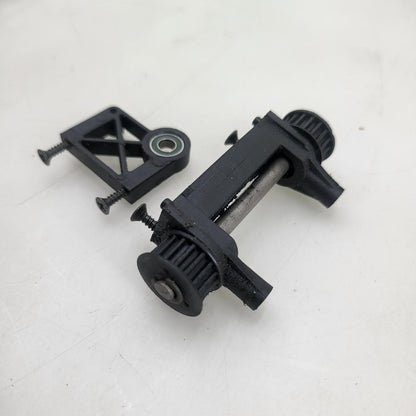 HPI RS4 Nitro Jackshaft, center shaft, pulleys, bearing