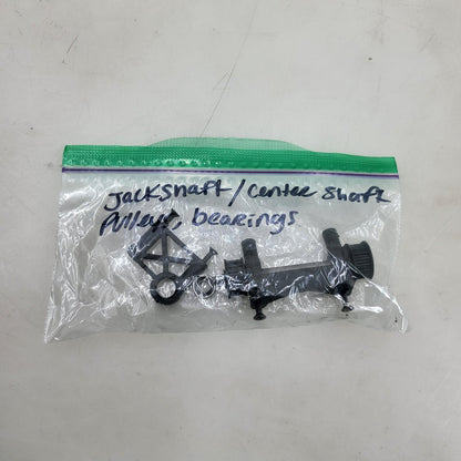 HPI RS4 Nitro Jackshaft, center shaft, pulleys, bearing