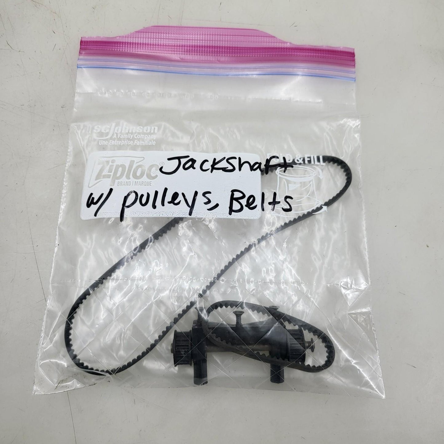 HPI RS4 Nitro Jackshaft, pulleys, belts