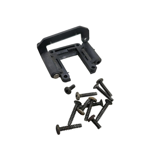 HPI Nitro RS4 front hinge pin brace, metal, + misc. hardware
