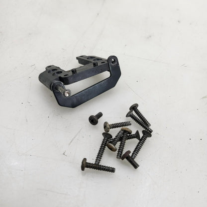 HPI Nitro RS4 front hinge pin brace, metal, + misc. hardware