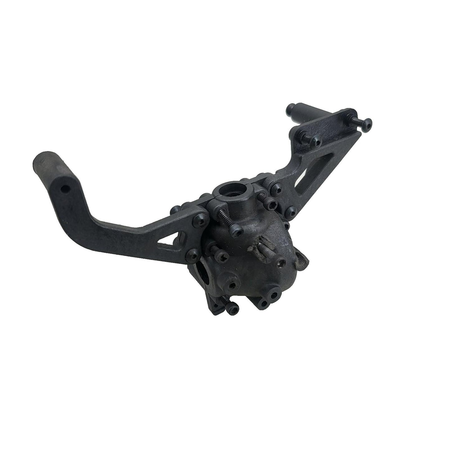 Team Associated Nitro TC3 rear diff housing, chassis mount, hardware