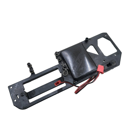 Team Associated Nitro TC3 upper deck, receiver box, switch, battery tray