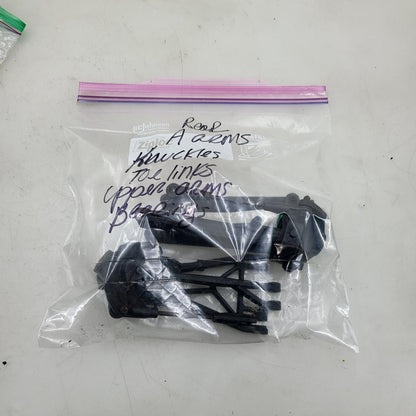 HPI Savage Octane 1/8 rear upper arms, A arms, knuckles, toe links, bearings