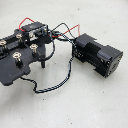 Traxxas 4-Tec 2.5/ Pro .15 black upper deck, battery tray, switch #4823, #3039
