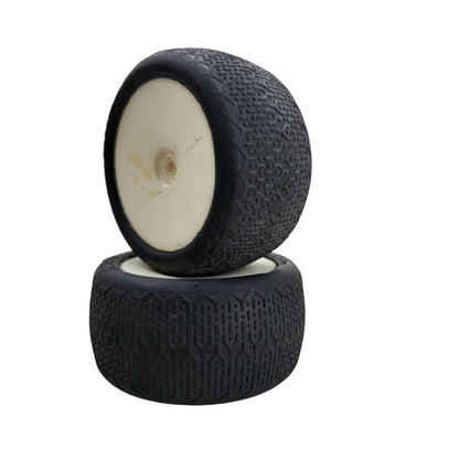AKA Typo 1/10 buggy tires #13120 on white wheels