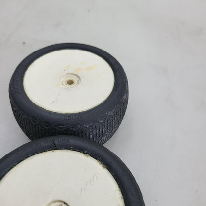 AKA Typo 1/10 buggy tires #13120 on white wheels