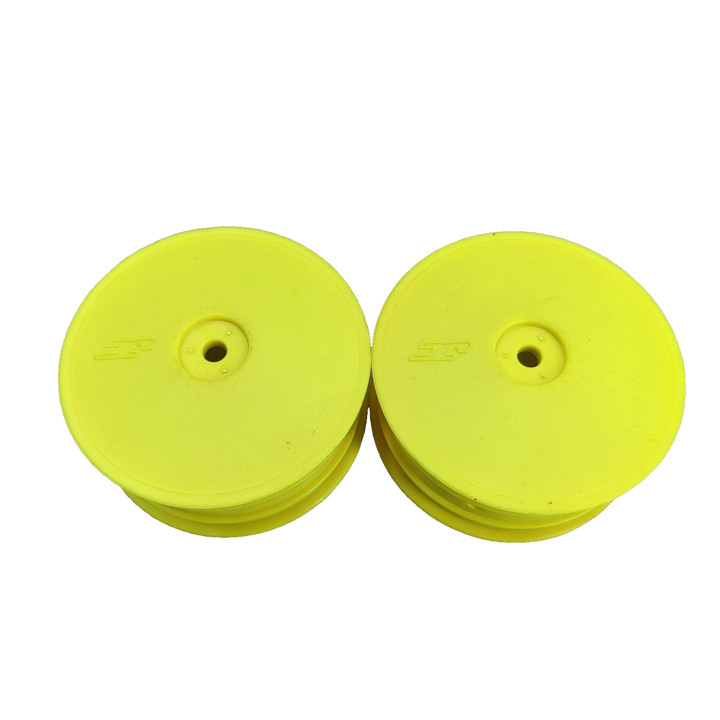 Jconcepts 1/10 front buggy wheels yellow, new without package