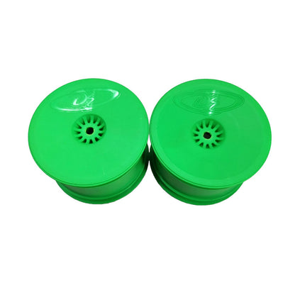 DE Racing Speedline buggy rear wheels DER-SB4-AFG open, unused, 1/10