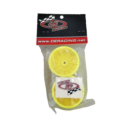 DE Racing speedline buggy wheels yellow DER-SB-AFY 1/10 Kyosho