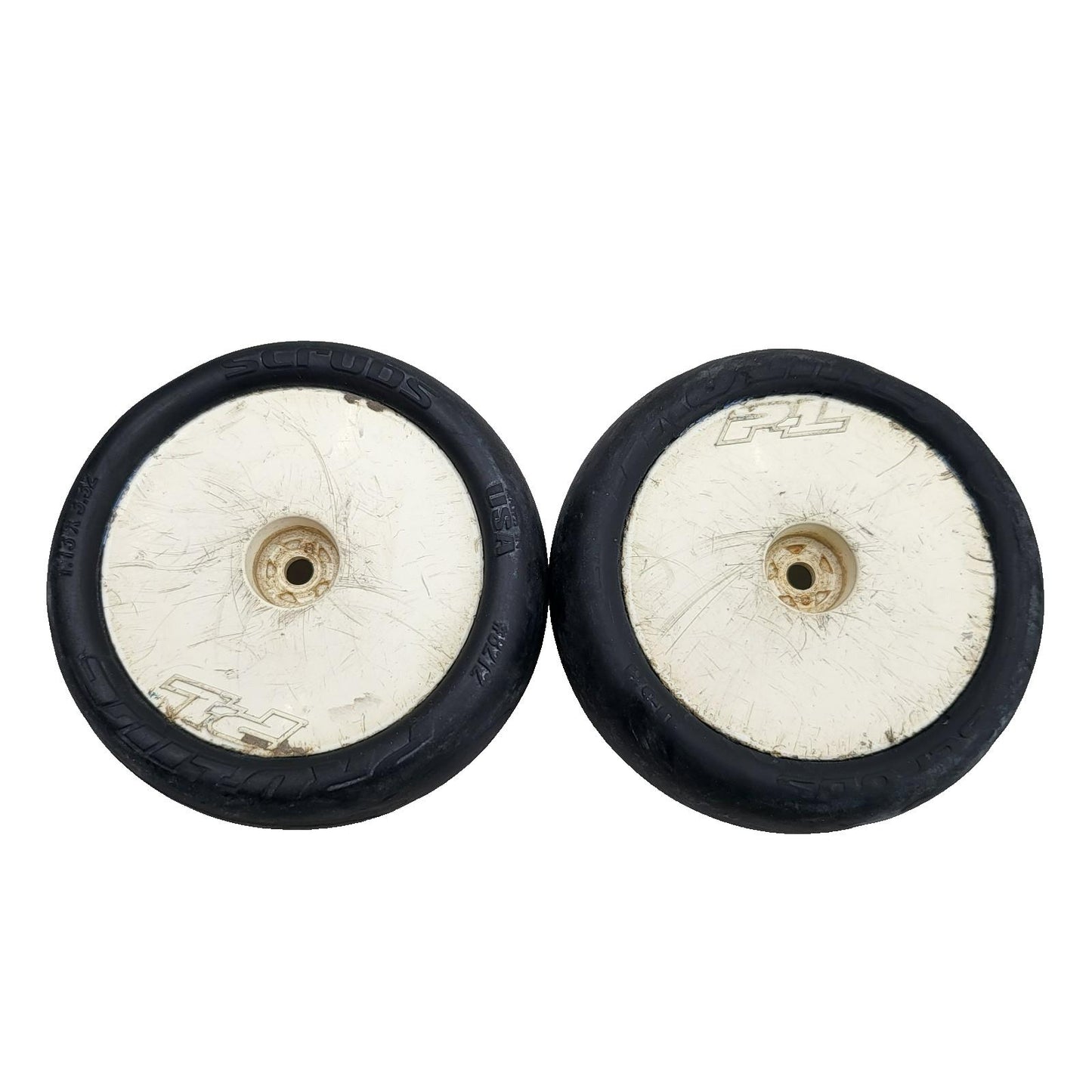 Proline buggy wheels 1/10th scale on proline scrubs