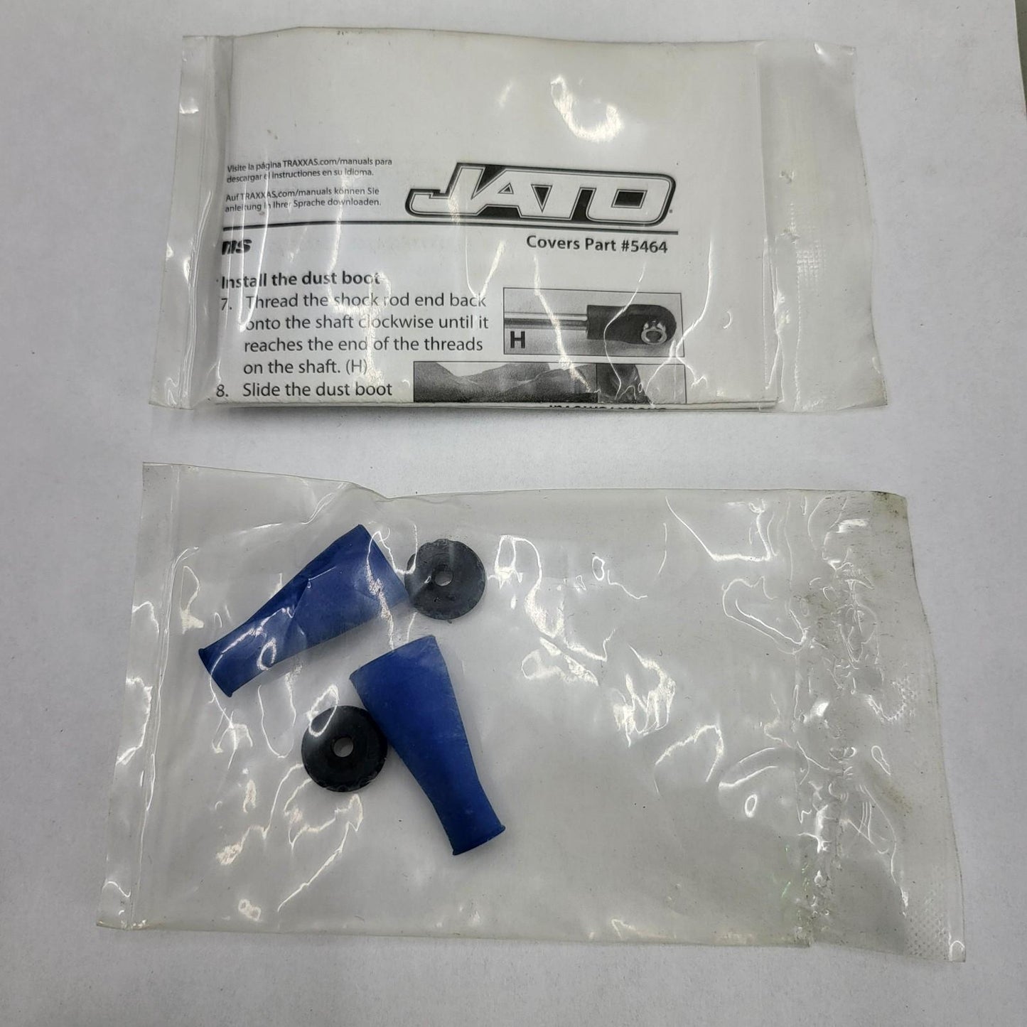 Traxxas Jato shock dust boot set x2 #5464
