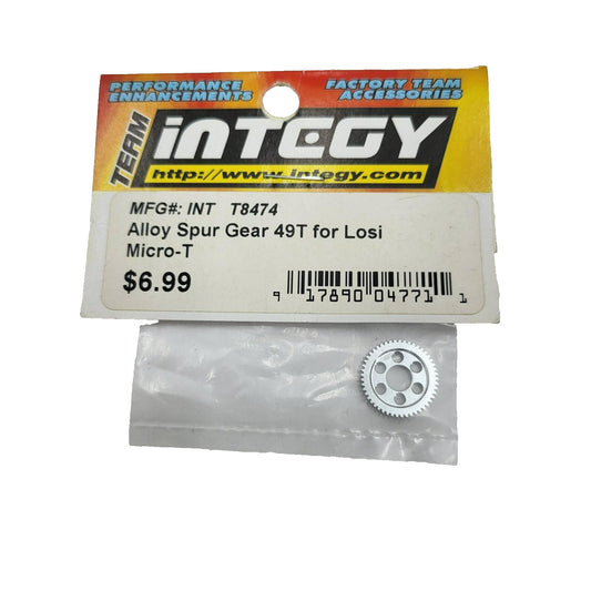 Team integy Losi Micro-T alloy spur gear 49 tooth #T8474