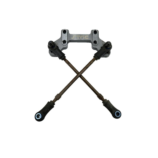 Axial EXO Terra STRC Rear shock tower with adjustable camber links