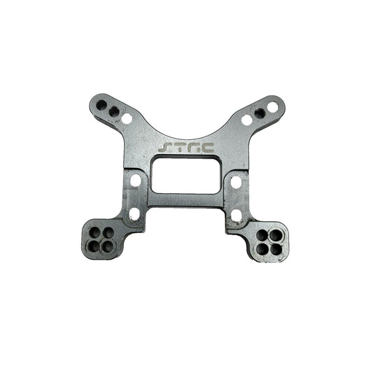 Axial EXO Terra aluminum front shock tower  STRC silver
