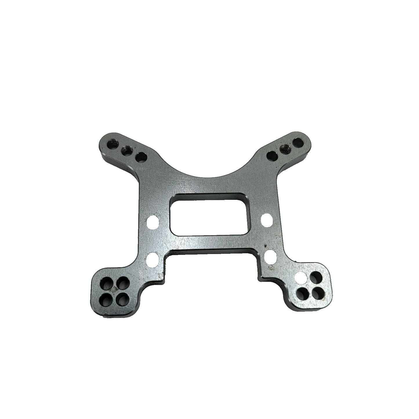 Axial EXO Terra aluminum front shock tower  STRC silver