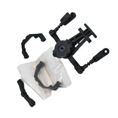 Traxxas Revo bell crank, steering linkage, mounts, new without package