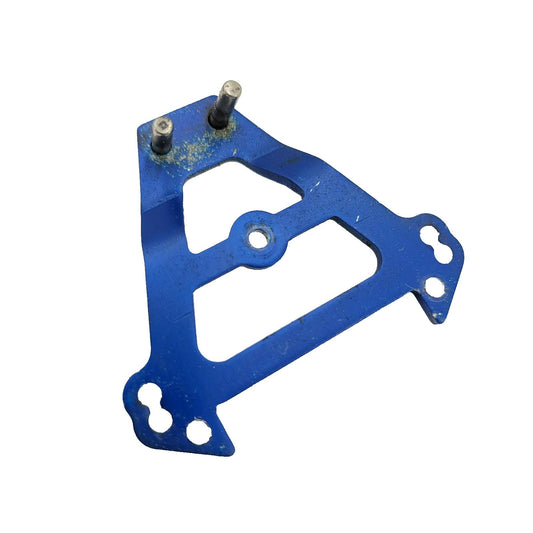 Traxxas Revo front bulkhead tie bar blue aluminum