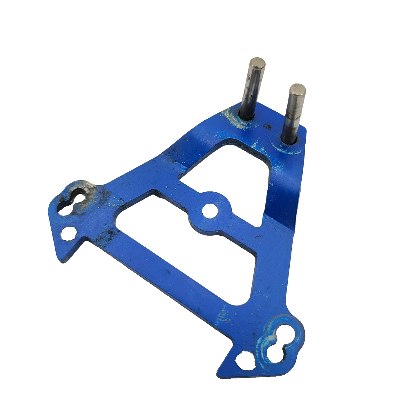 Traxxas Revo front bulkhead tie bar blue aluminum