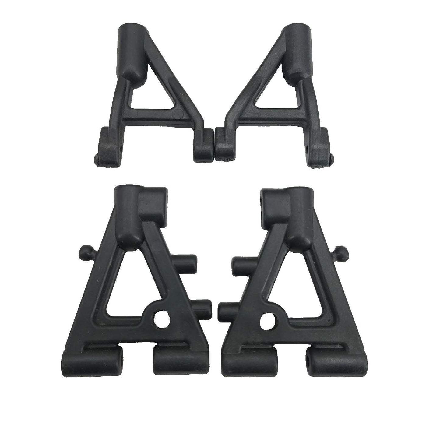 Team Associated Nitro TC3 upper and lower front A-arms, plastic